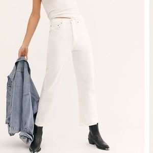 Levi’s ribcage jeans